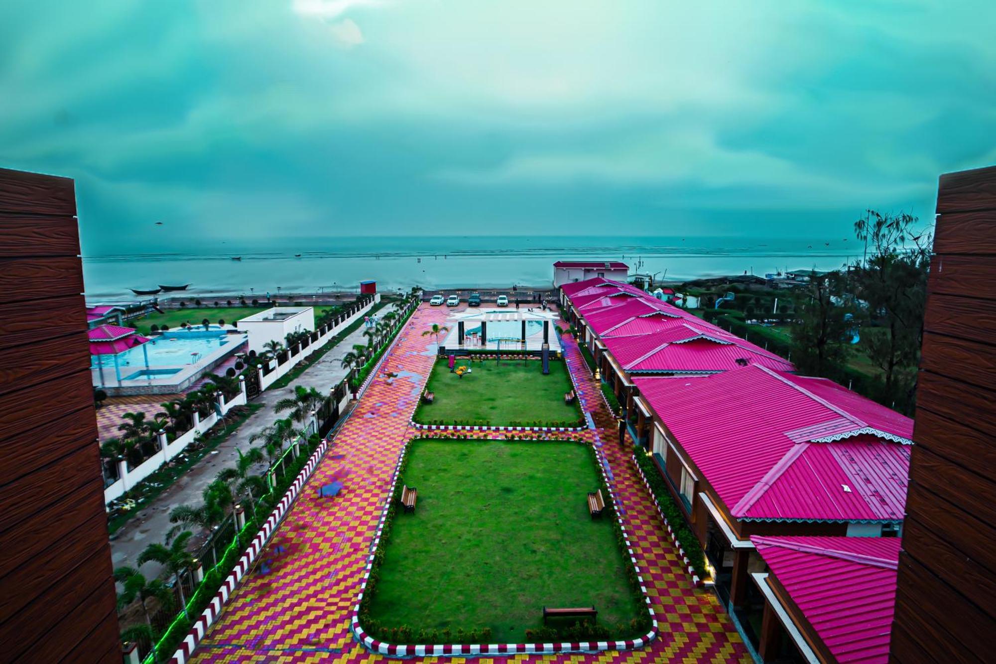 Prasant On Beach Resort !! Lift - Wifi -Restaurant-Parking Facilities-Newly Decorated Room !! Мандармани Экстерьер фото